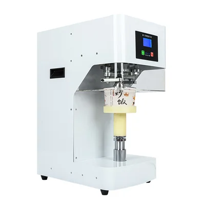 

Commercial Plastic Soda Can Sealer Machine Automatic Pet Bottle Seamer Tin Can Sealing Machine