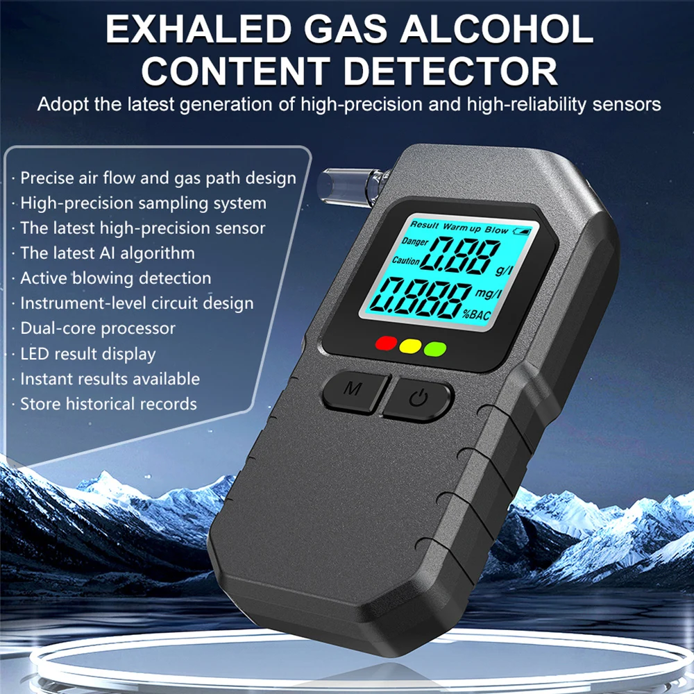 Alcofind DA-7100 Alcoholtest Digitaal 1 Stuk