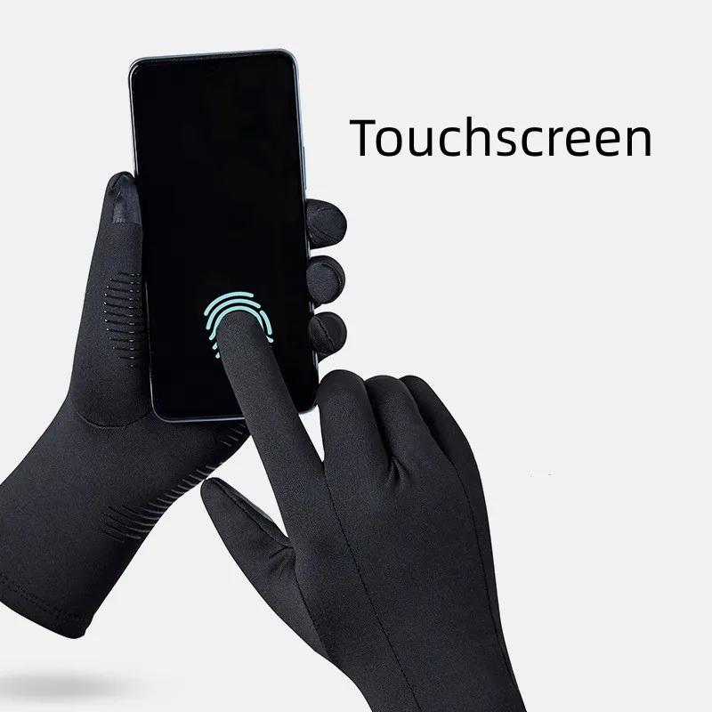 Ski Gloves Black Liner Inner Thin Touchscreen Usefulness Party Gloves Ultralight Sports Full Fingers Snowboard Accessories