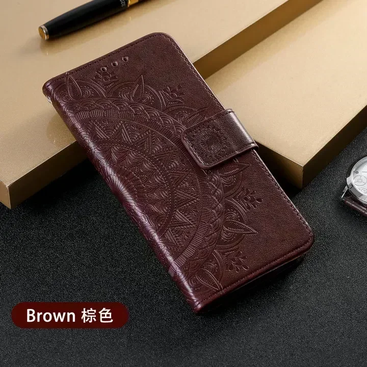 Magnetic Leather Flip Wallet Cover Case