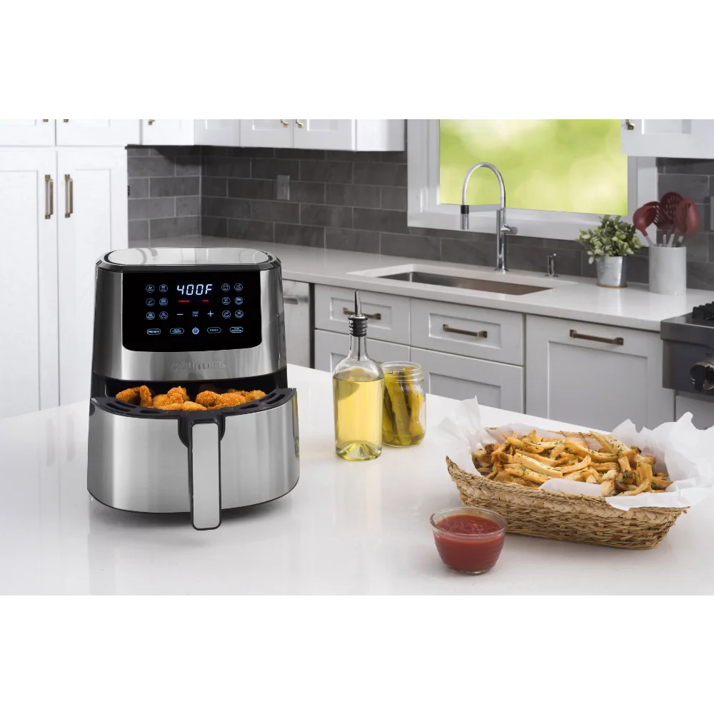 https://ae01.alicdn.com/kf/S836f068518924822868eb86bdbbe1603X/oil-free-air-fryer-4-Qt-Digital-Air-Fryer-with-Guided-Cooking-Easy-Clean-Stainless-Steel.jpg