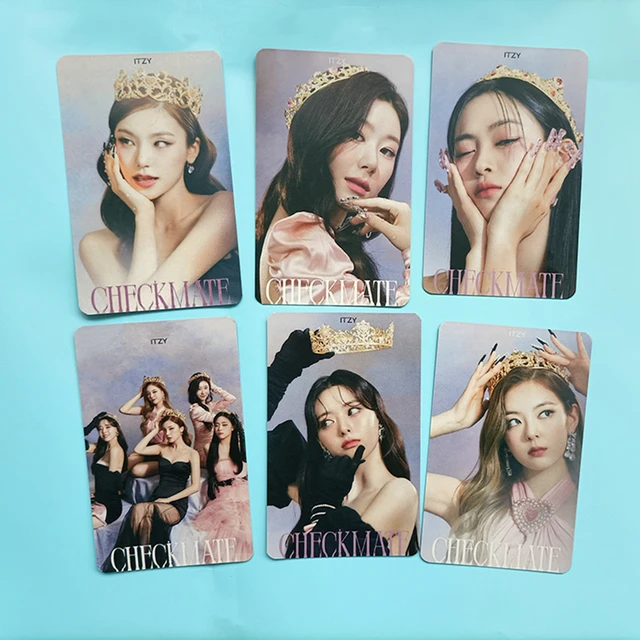 Checkmate Itzy Album, Photo Print Cards, Set Itzy Cards