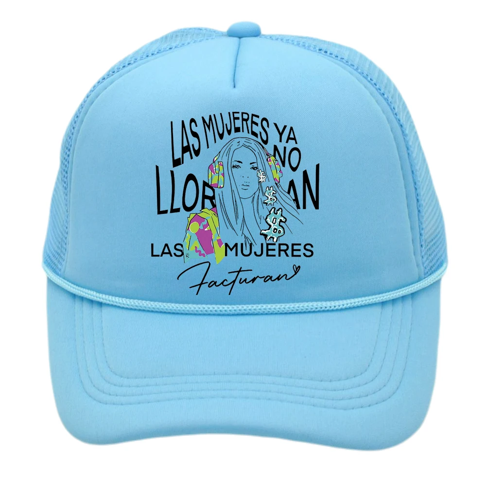 Shakira Printing Mesh Cap Summer Unisex Baseball Cap Breathable Couple Hat Unisex Adjustable Las Mujeres ya no LloranVisors Caps 5