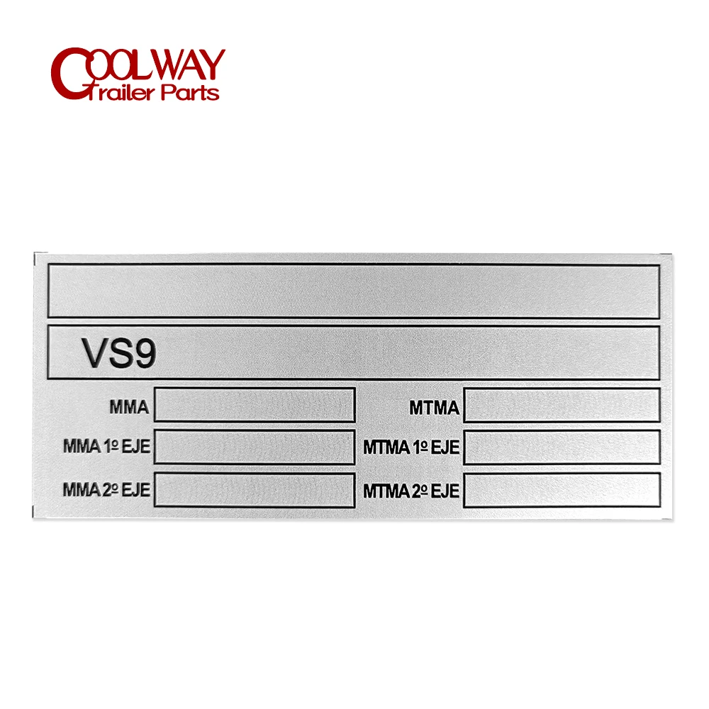 Aluminum Frame NO. VIN Plate Serial Number Motorcycle Kawasaki Suzuki Honda Yamaha ALL VS9