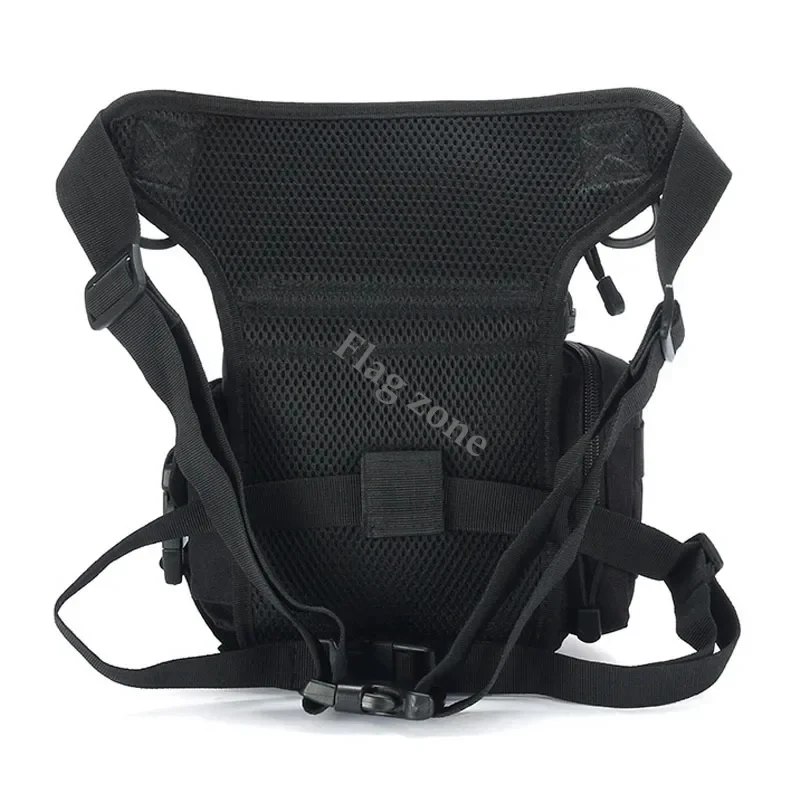 Molle Drop Leg Bag Waist Waterproof Men Outdoor CS Airsoft Wargame Equipment Fanny Pack Hunting Motorcycle Cycling Thigh Pouch 4