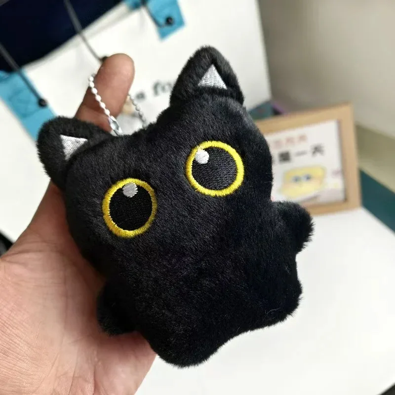 Cute Black Cat Plush Toy Shadow Doll Soft Cushion For thumbnail 7