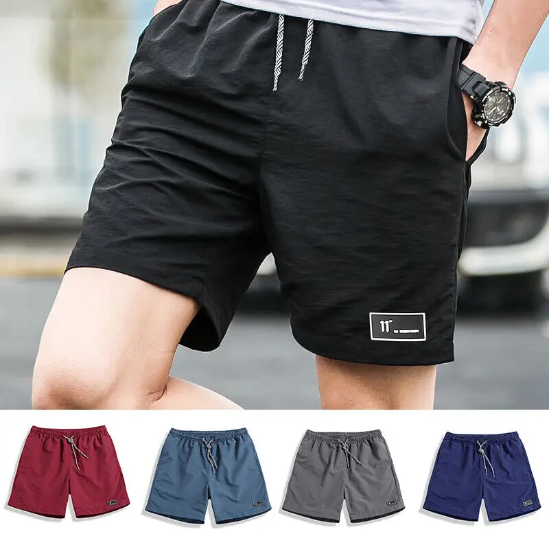 

Men'S Gym Shorts Training Quick Dry Sport Workout Casual Jogging Pants Trousers