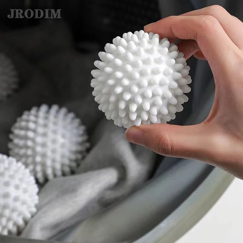 4PCS Reusable PVC Dryer Balls Laundry Ball Household Washing Machine