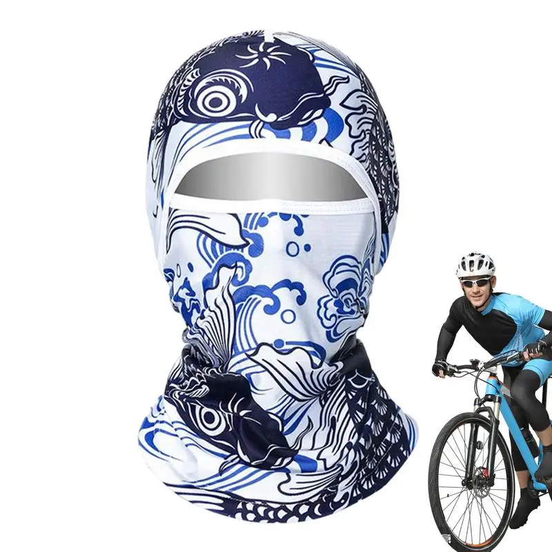 

Full Face Cover UV Protection UV Blocking Cooling Neck Gaiter Dust Protection Breathable Balaclavas & Caps For Outdoor