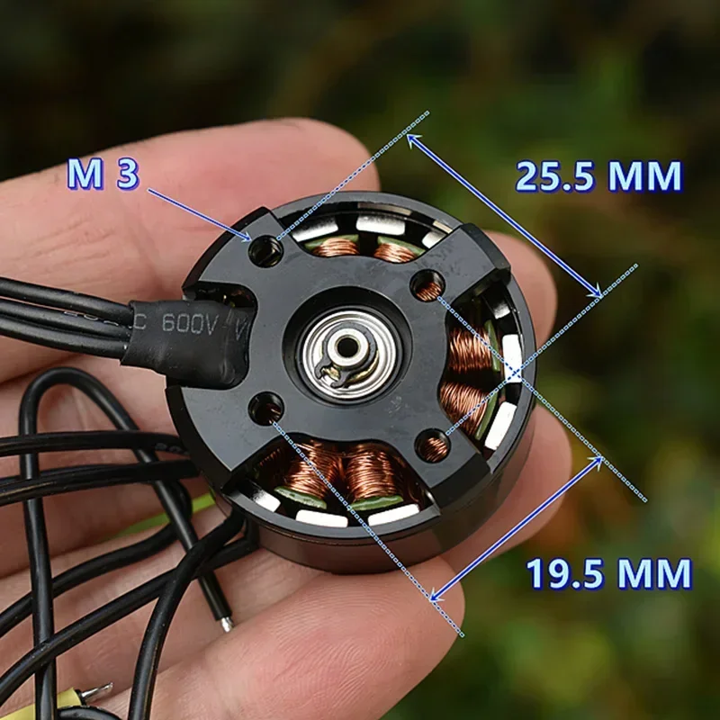 2808 브러시리스 모터 700KV ZD2808-V1.9 고효율 디스크 브러시리스 모터 DIY 멀티 로터 항공기 비행기 UAV 모델