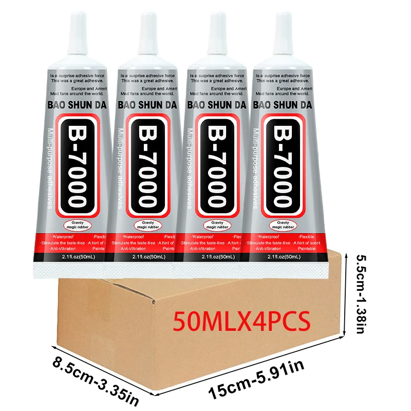 High-Strength Waterproof Adhesive for Mobile Phones, Universal Glass Bonding Agent, Fast-Acting Glue (Available in 15/25/50/110ml)