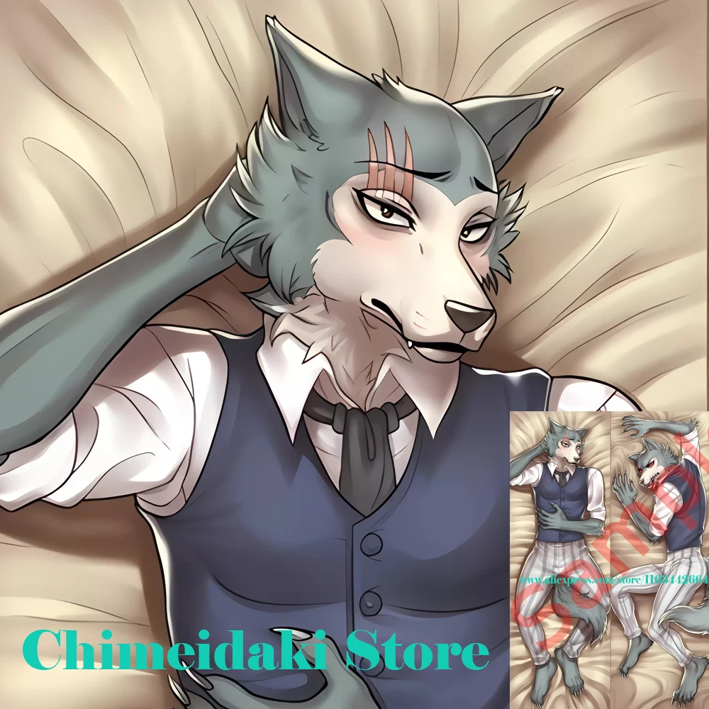 

Dakimakura Anime Orc Wolves Cosplay Pillowcase Life Size Double Sided Print Body Pillow Cover