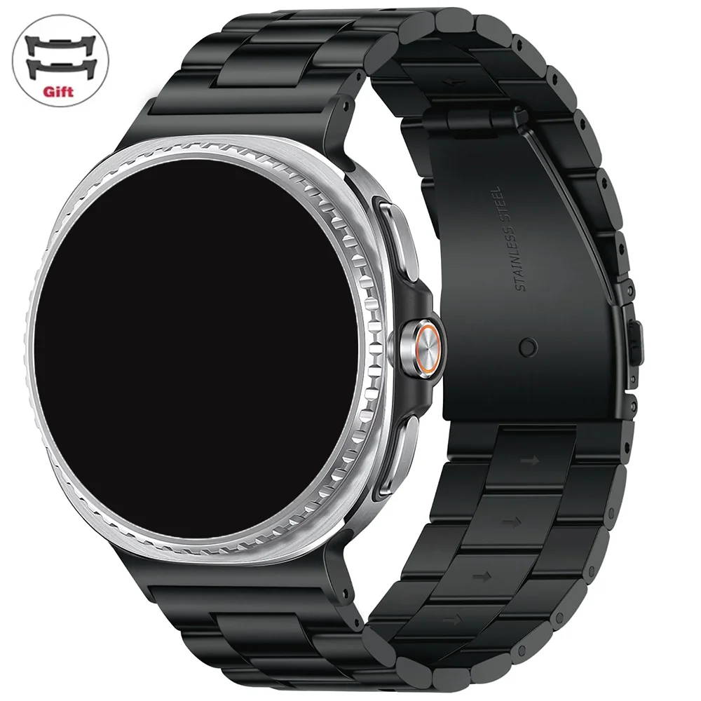 Luxury Stainless Steel Bracelet Band - Premium Metal Strap