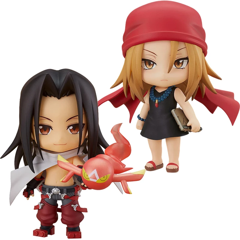 

100% Original Good Smile Nendoroid GSC 1938 1937 Kyouyama Anna Asakura Hao SHAMAN KING Action Figure Doll Collection Model Toy