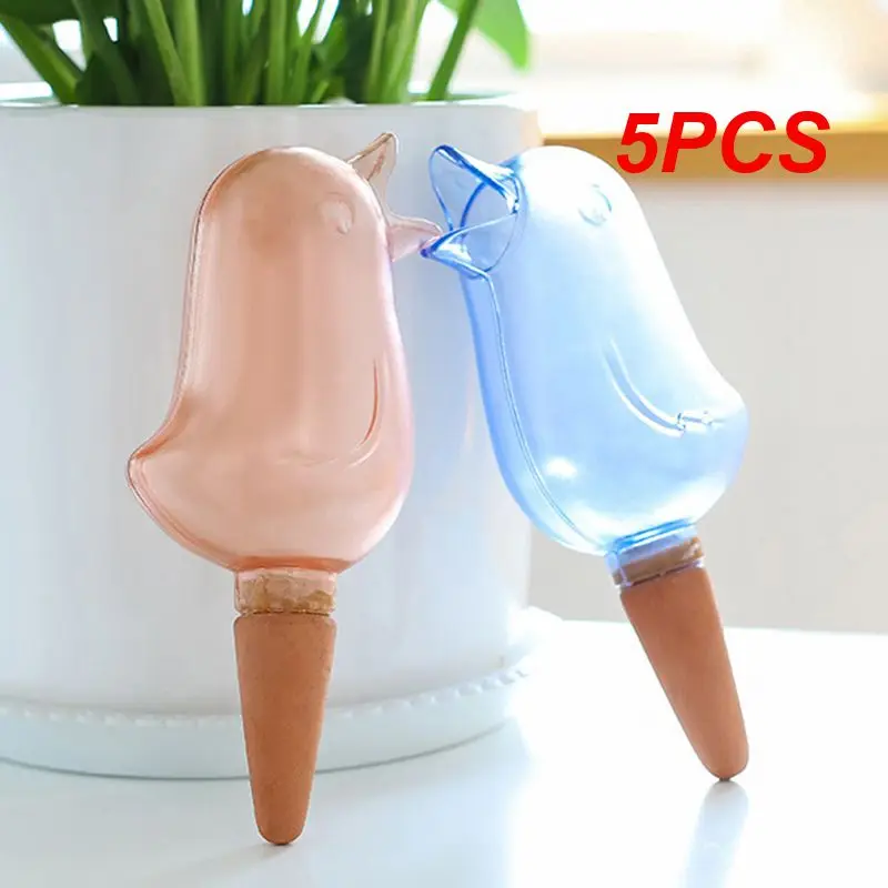 

5PCS Hot sale Garden Automatic Watering Device Cute Birds Indoor Drip Irrigation System Potted Plant Water Spike for Houseplant