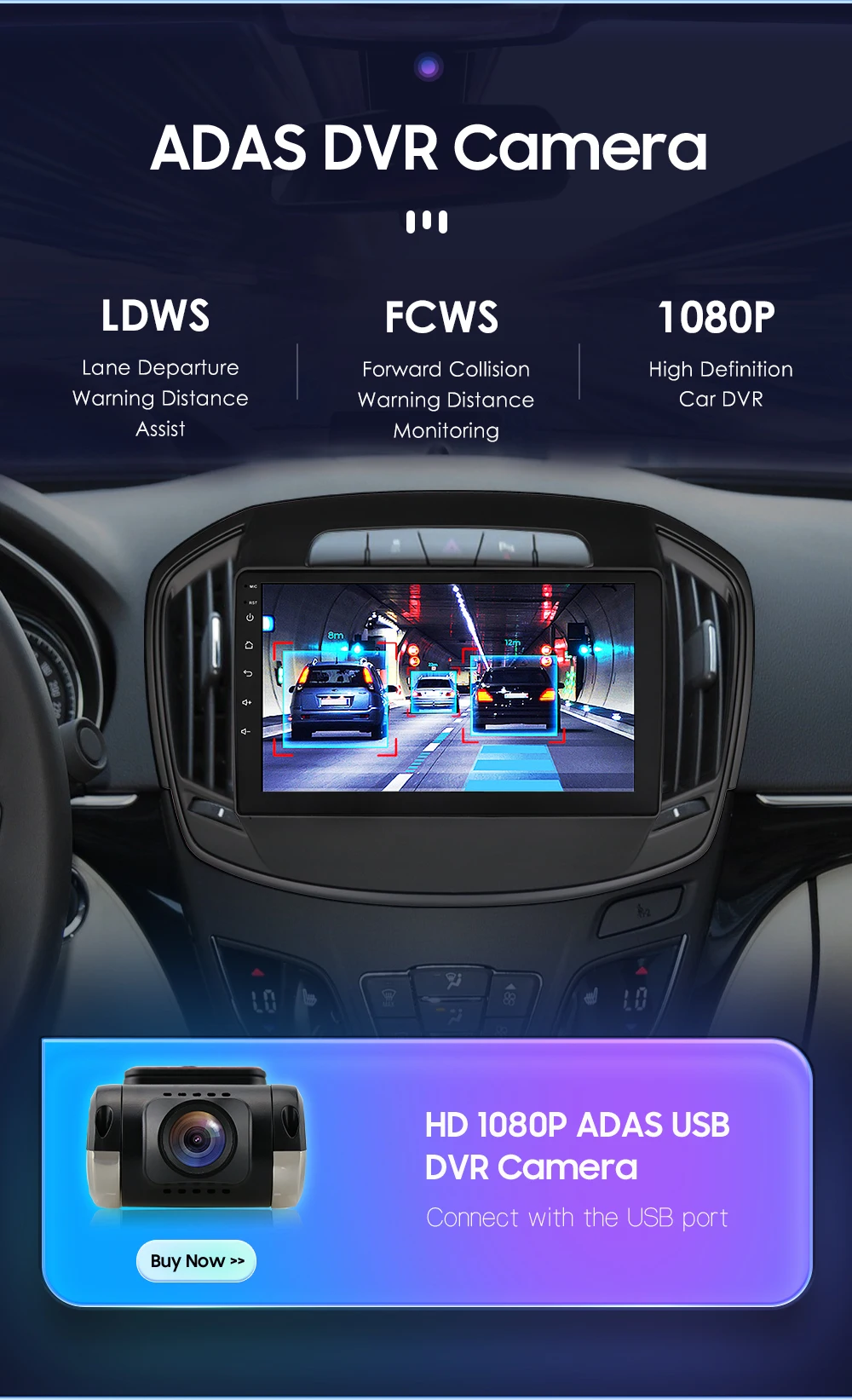 Hizpo 2 DIN Android 13 Car Radio For Buick Regal For Opel Insignia 2014 - 2017 Multimedia Stereo Screen Carplay 7862 AutoRadio