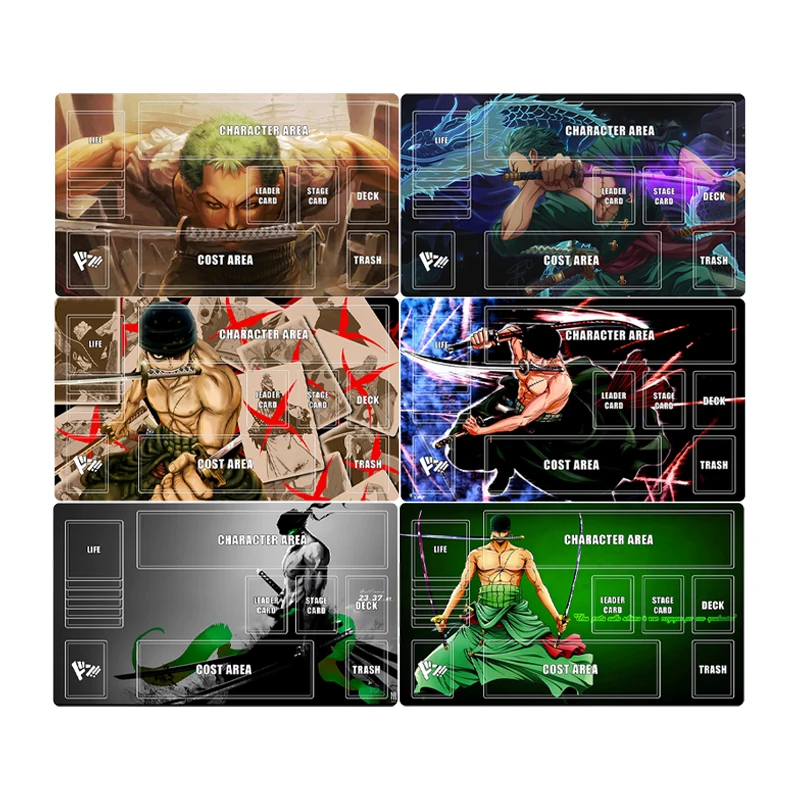 

OPCG ONE PIECE Classics Anime Collection Card Single Table Mat Santōryū Roronoa Zoro Animation Characters Battle Pad