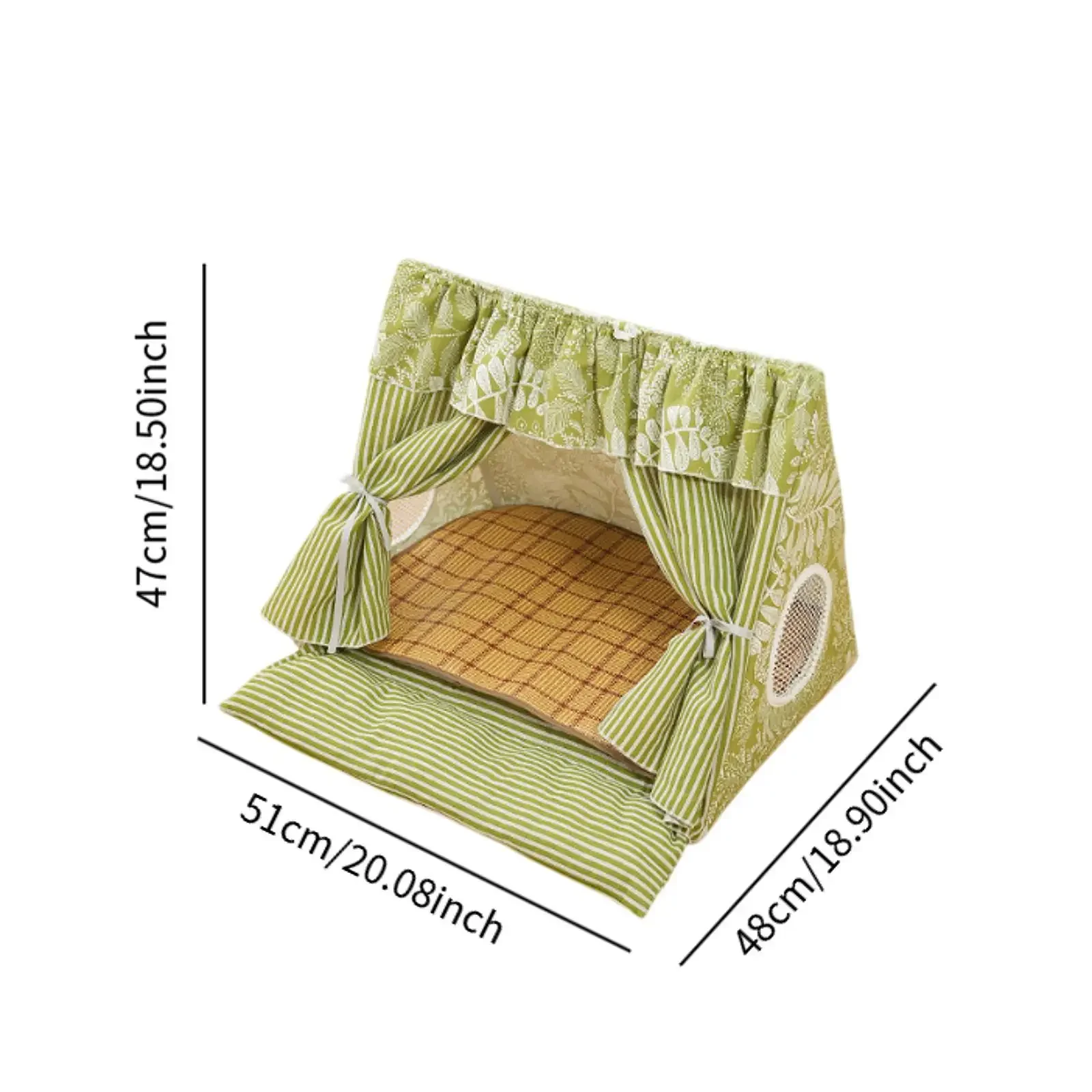 Cat Tent House Dog Tent Summer Cave Cute Nest, Washable Breathable Window Cat Bed Teepee for Cats Kitten Cat Tent House Dog Tent Summer Cave Cute Nest, Washable Breathable Window Cat Bed Teepee for Cats Kitten