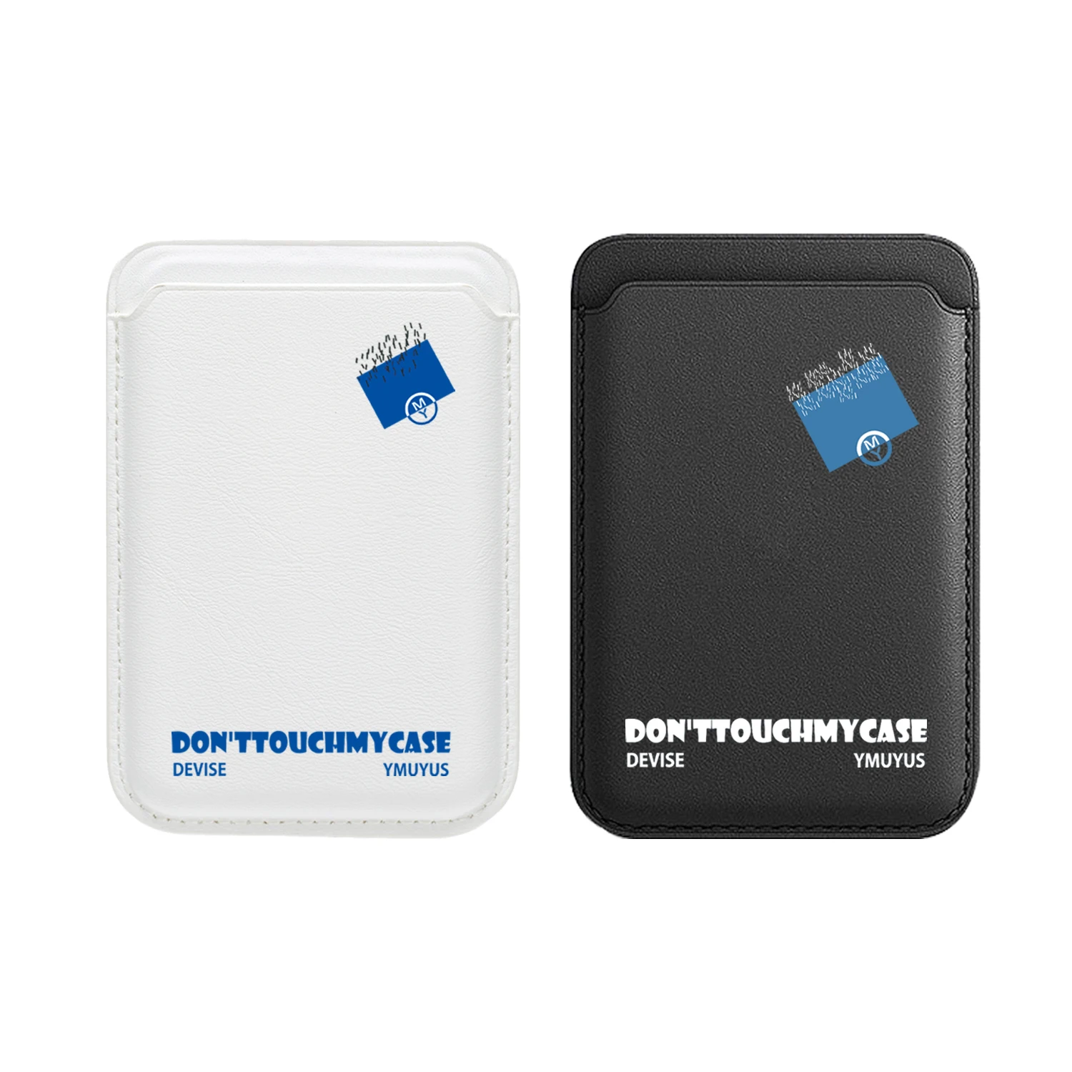 

Minimalist Blues Style Reinforced Magnetic MagSafe Wallet for Iphone 15 14 13 12 ProMax Original Design Leather Card Case Holder