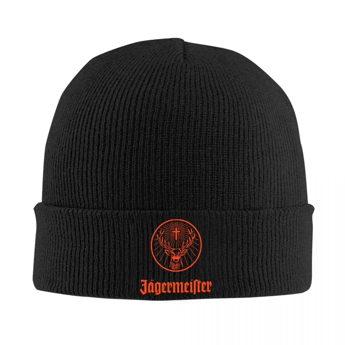 

Jagermeister Knit Hat Beanie Winter Hats Warm Casual Caps for Men Women