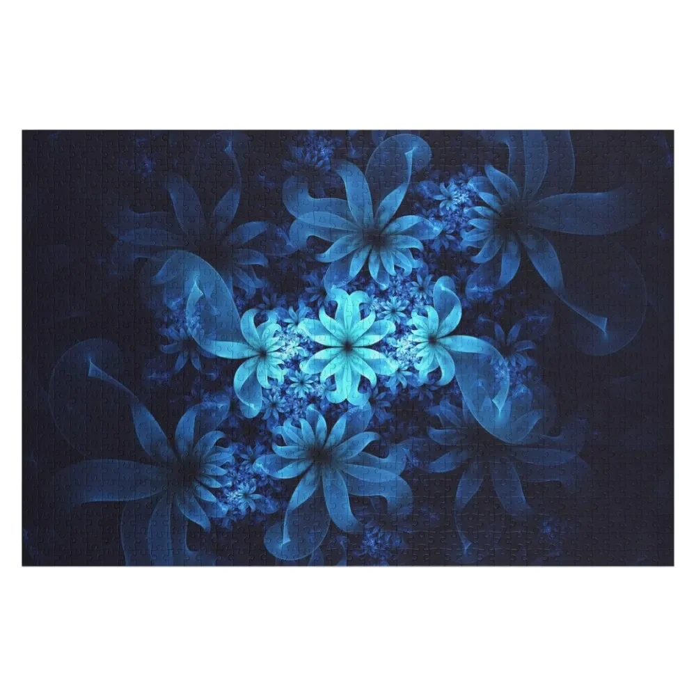 

Светящиеся цветы Пазл деревянный декор картины с персонализированным фото настраиваемый подарок деревянный пазл для взрослых