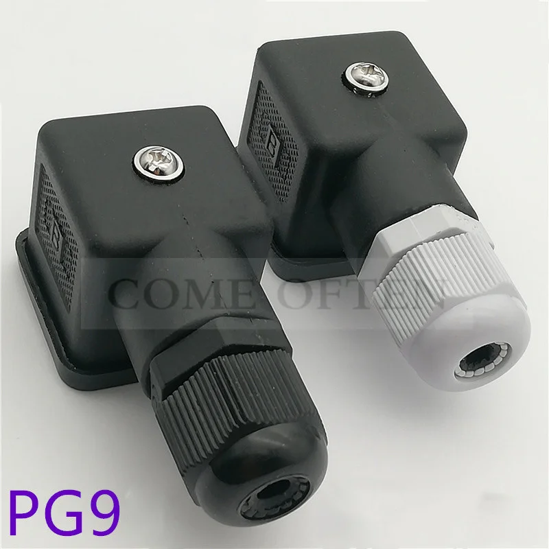 Tomada Universal do Solenóide Hidráulico Mpm da Tomada sem tipo Claro a com Conector 250v10a Impermeável do Conector 4p do Conector de Pg9 Hsm