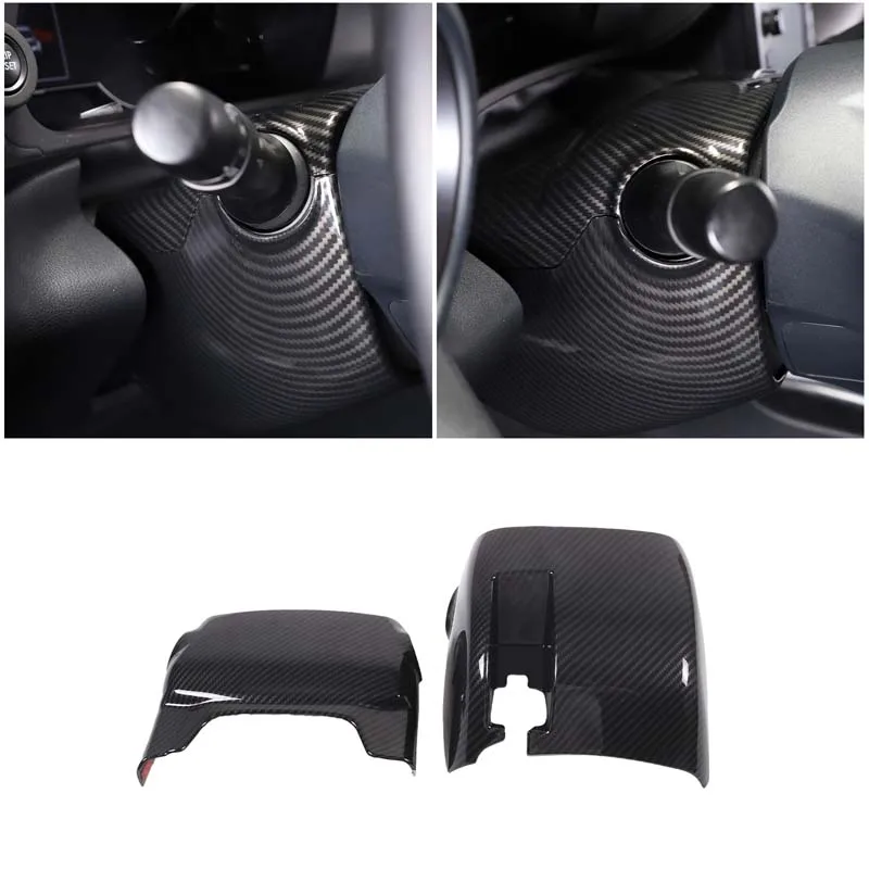 

For Toyota 86 2022-2023 For Subaru BRZ 2022-2023 ABS Car Steering Wiper Column Cover Trim Sticker Car Accessories Interior