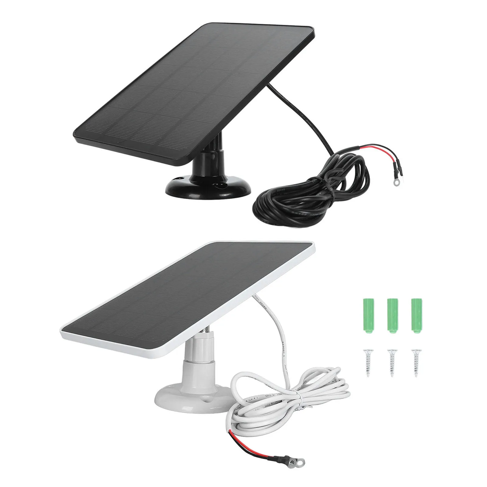 Solar Panel 10W 5V Charging Panel For Google Nest Doorbell 2K Camera Surveillance