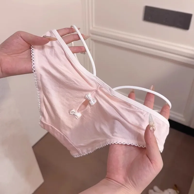 SPCITY Lolita Sweet Bow Lace Panties image 3