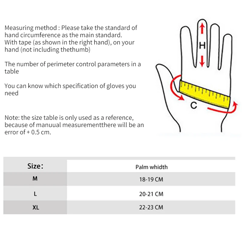 Half Finger Men's Gloves Outdoor Non-slip Wear-resis Gloves Sports Shooting Hunting Airsoft Motorcycle Cycling Gloves Bike Glove 6