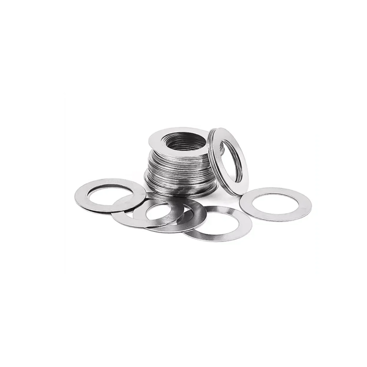 304 Stainless Steel Ultra-Thin Metal Gasket / Shaft Gap Flat Gasket