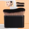 Foundation Brush, 1pcs Plastic Creative	wave Fit Perfectly Cosmetic Brush	at home or On-the-Go 5