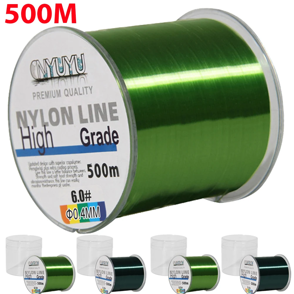 500MBraidedFishingLines1890LBSuperStrongNylonFishingLine