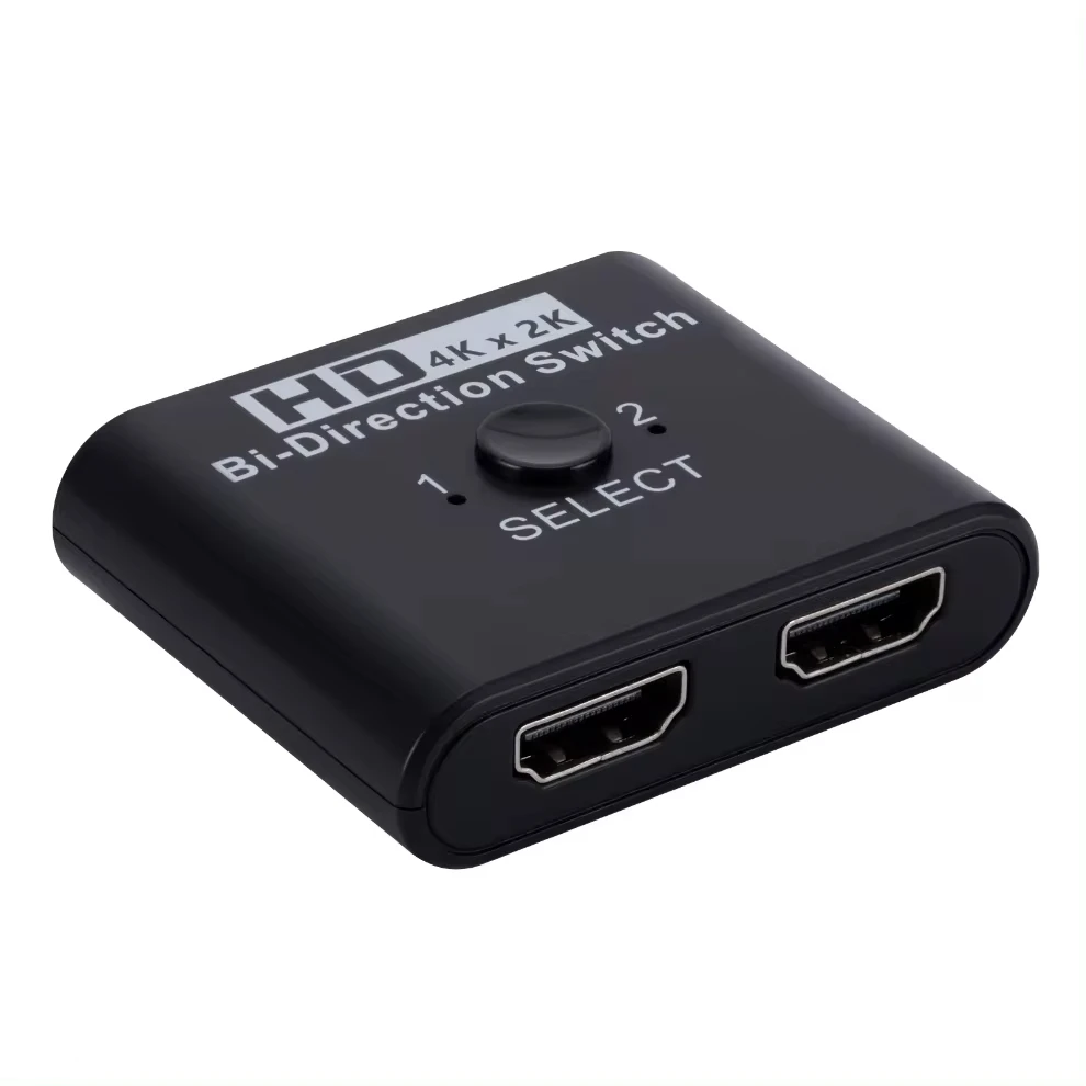 Ultra HD Bi-Directional 2-Port HDMI Splitter & Switch for Devices to Display Adaptation