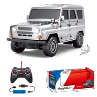 Simulated Wazi Off-Road Vehicle 212 Jeep Nostalgic Remote Control Lada Military Truck Car Model Children'S Toys Christmas Gift 2