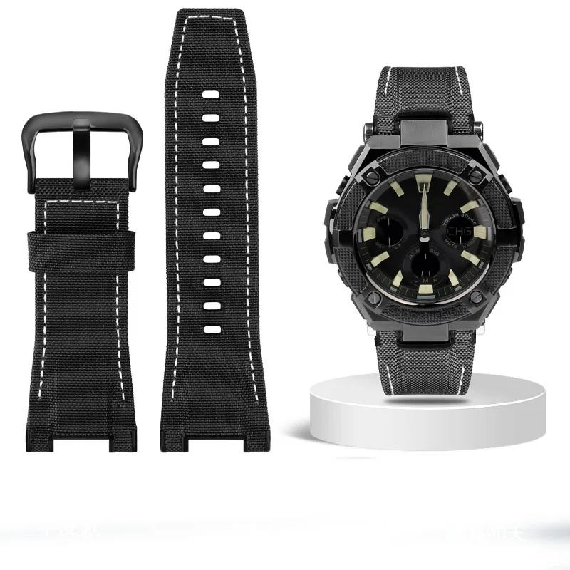 Premium Genuine Leather Watch Strap - Notched Design, 26mm Width
