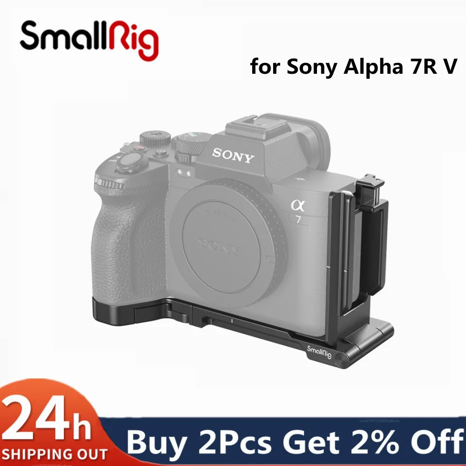 Piastra Di Montaggio Pieghevole A Forma Di L Smallrig Per Fotocamere Sony Alpha 7R V / Alpha 7 Iv / Alpha 7S Iii 3984