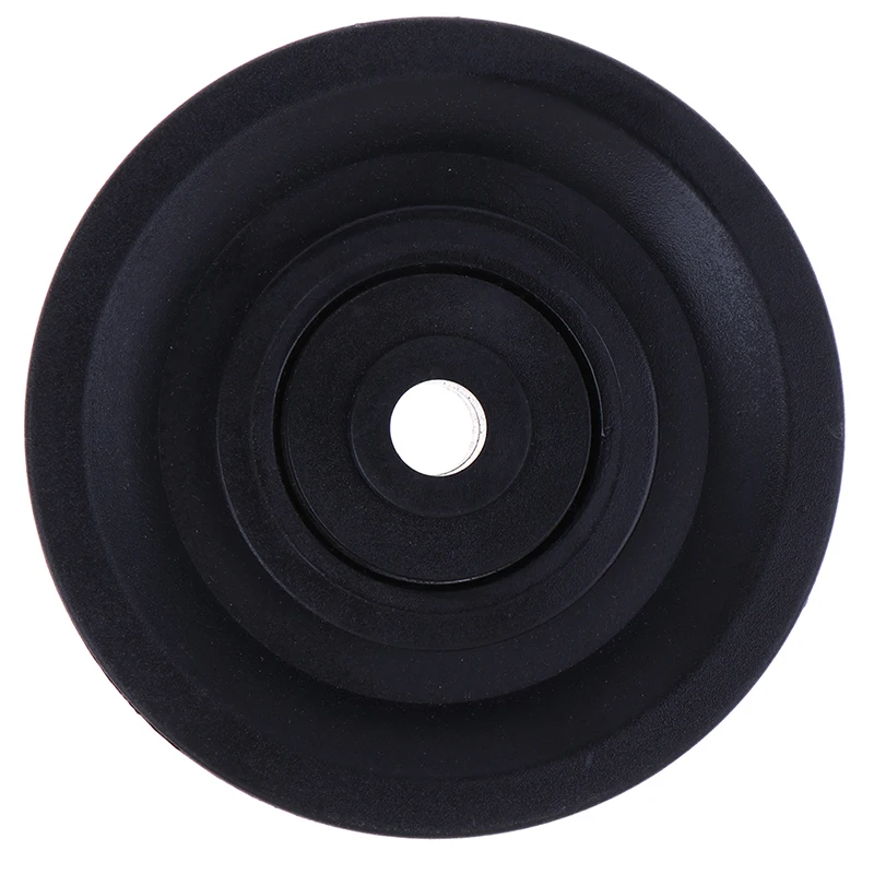 

90mm Diameter Nylon Bearing Pulley Wheel Cable Gym Fitness Equipment Part