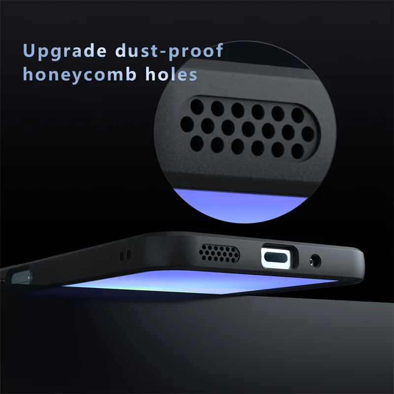 Matte Shockproof Silicone TPU Protective Phone Case Cover