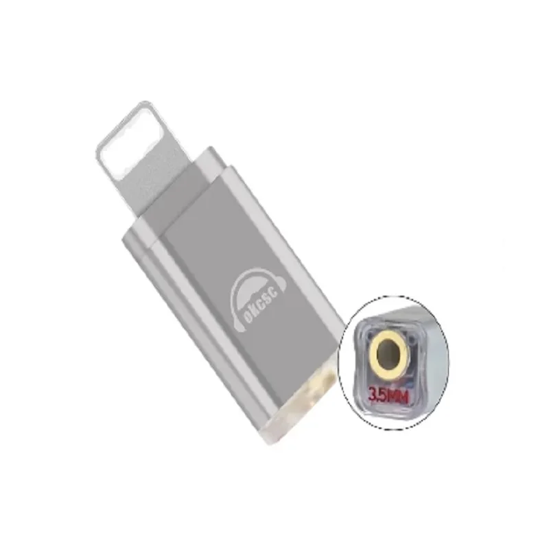 

ZJ 2 шт. TC35 аудио 3,5 мм Hi-Res DAC адаптер Разъем для iPhone 13 12 11 Pro iPad iPod выше