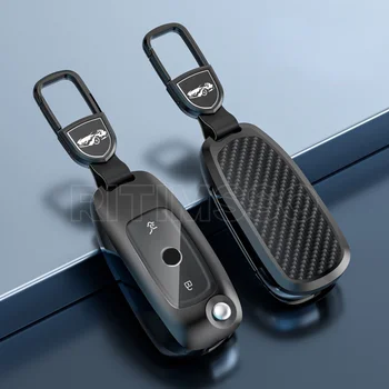 Custodia per chiave auto in lega per Opel Vauxhall Astra K Corsa E per Buick VERANO ENCORE GX GL6 2019 2020 2018 portachiavi Flip