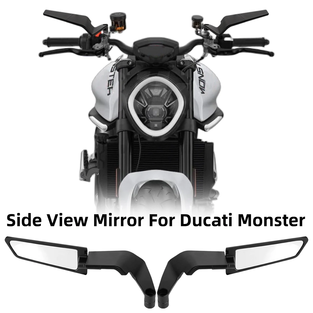 Motorcycle Side View Mirror for Ducati Monster 1200 1200S