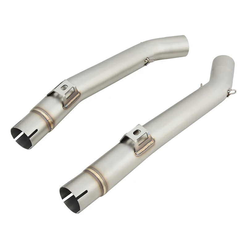 Slip On For SUZUKI VSTROM V-STROM 1000 DL1000 2002 - 2013 Motorcycle Exhaust Middle Link Pipe Modify Connect Left Right Muffler - Image 4