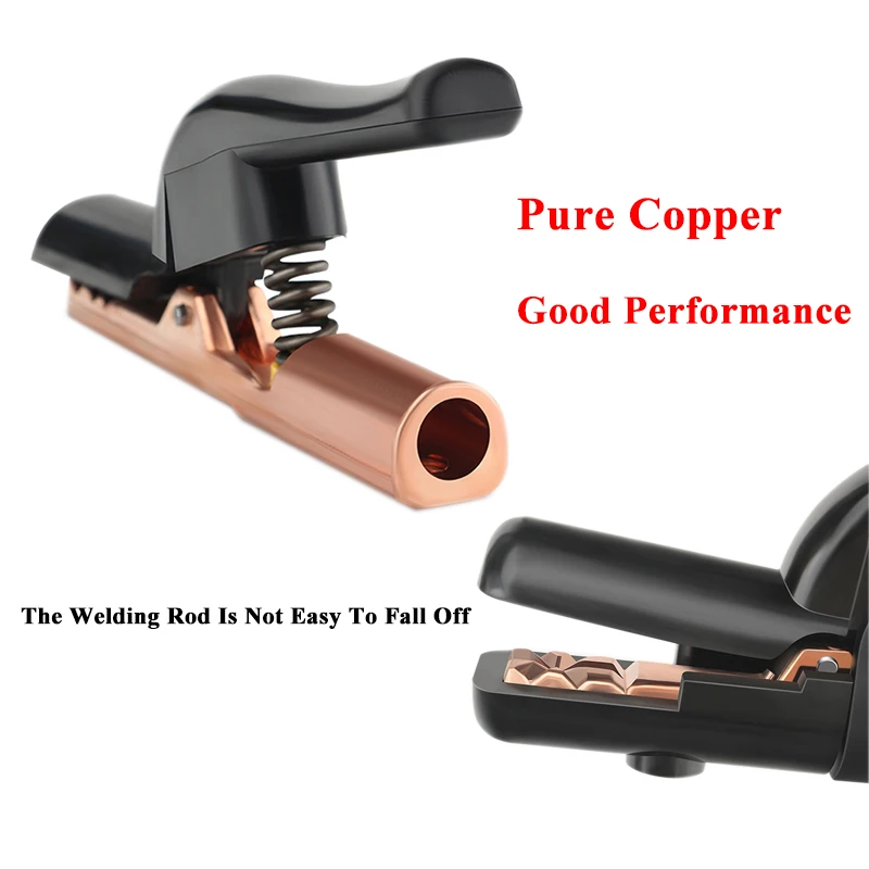 300A 600A 8000A Electrode Holder Stick Welding Rod Copper Non-slip Handle Cable Welding Clamps Tool Heat Resistant - Image 5