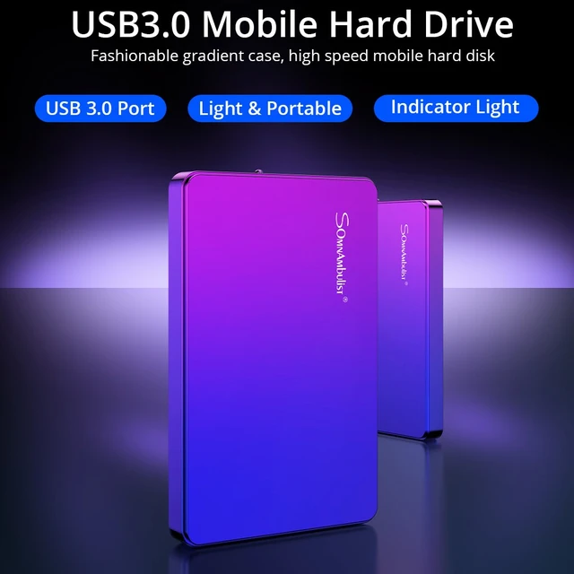 SomnAmbulist HDD 2.5Inch Portable External Hard Drive 250GB 320GB