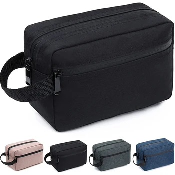Borsa da toilette da viaggio da uomo Borsa da viaggio portatile impermeabile di grande capacità Borsa per cosmetici per uomo Donna Borsa per il lavaggio di bellezza 1