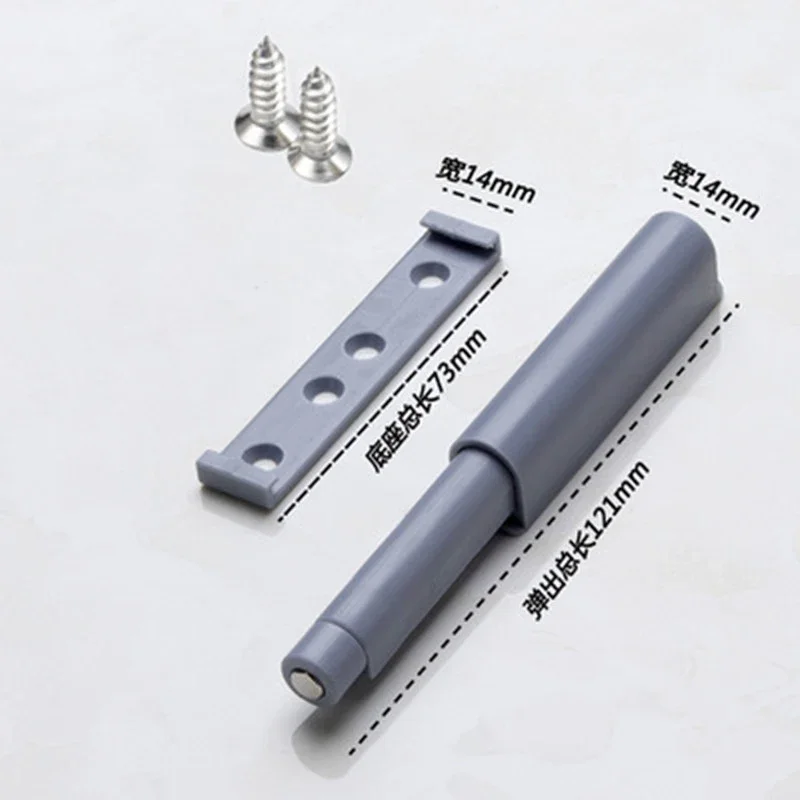 Invisible Cabinet Catches Magnetic Push to Open Cupboard Drawer Door Touch Stop Damper Latch Touch Release Buffer Pulls images - 6