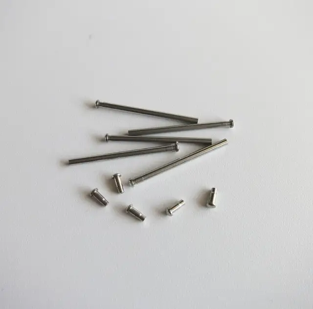 Watch Band Friction Pins Thick Stainless Steel Pressure Friction Pin