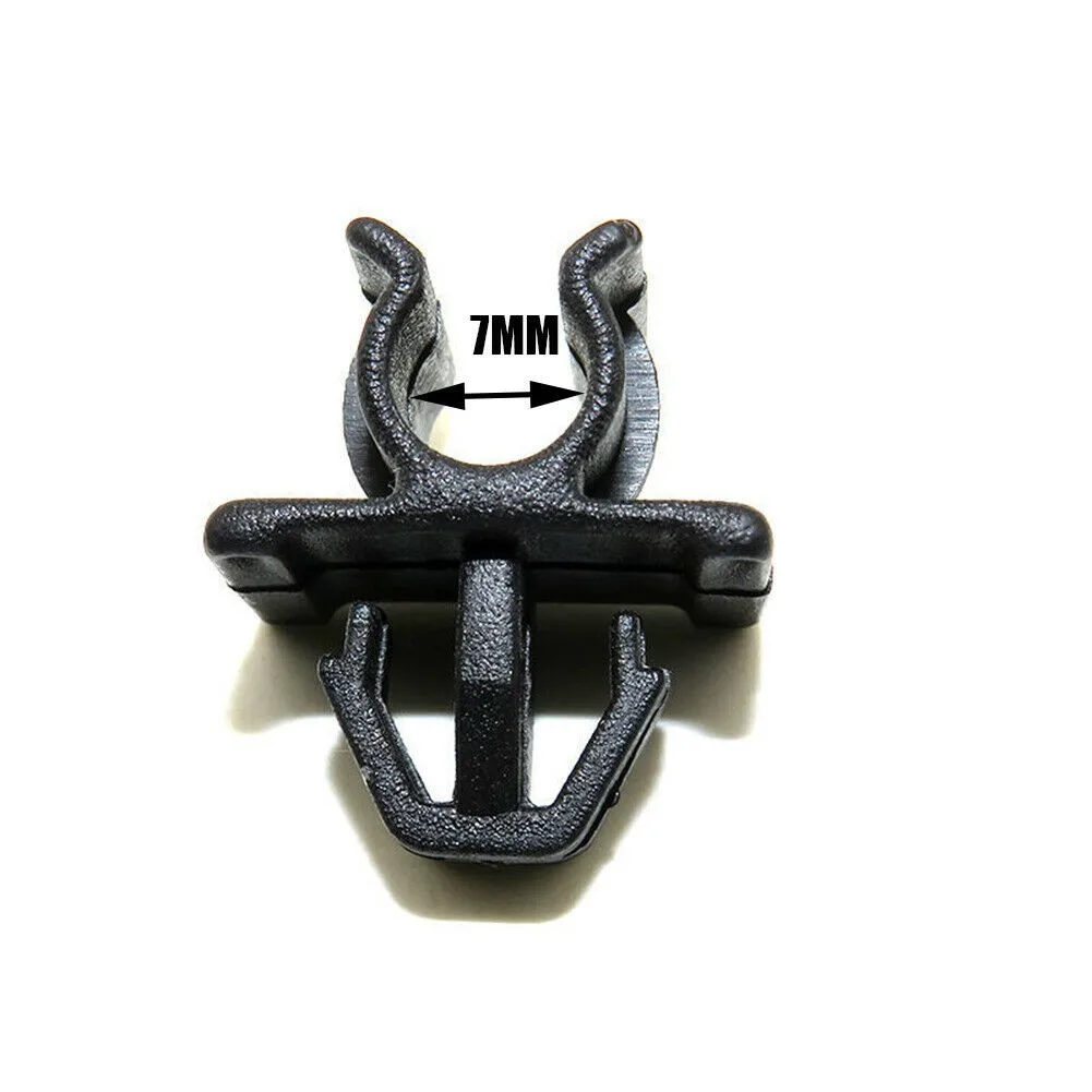 Hood Prop Rod Clip 2Pcs Car Hood Prop Rod Clip Auto Fastener Hood Bonnet Prop Rod External Testing For HOOD Vehicle Car Accessories
