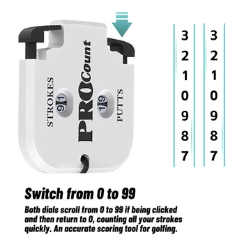 Golf Mini Score Counter 1